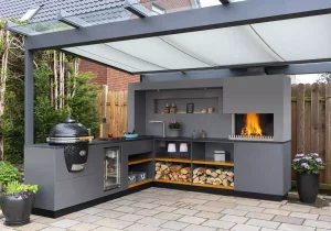 Outdoor kitchen ideas for small spaces